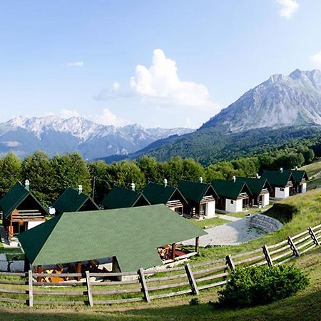 Vila Chalets Etno Selo Stavna Krajista Exteriér fotografie