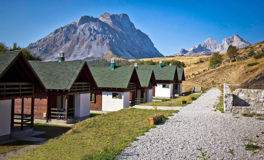 Vila Chalets Etno Selo Stavna Krajista Exteriér fotografie