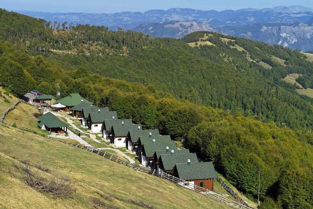 Vila Chalets Etno Selo Stavna Krajista Exteriér fotografie